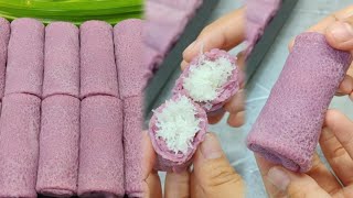 RESEP DADAR GULUNG UNGU [upl. by Hedelman397]