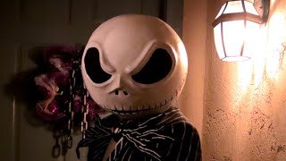 DIY Jack Skellington Mask Nightmare Before Christmas How To [upl. by Ineslta]