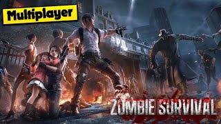 Top 7 Mejores JUEGOS MULTIJUGADOR de ZOMBIES para Android [upl. by Airak]