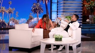 Chrissy Teigen Scares Guest Host John Legend [upl. by Amando433]