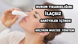 BURUN TIKANIKLIĞINA KESİN ÇÖZÜM VE DOĞAL BURUN SPREYİ YAPIMIBurun tıkanıklığına ne iyi gelir [upl. by Irot732]