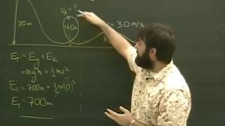 Physics Roller Coaster Problem Conservation of Energy [upl. by Htebiram384]