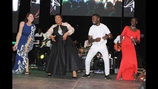 Chaka Chaka joined by Bobi Wine for a good case  Chaka Chaka in Uganda [upl. by Karoline438]