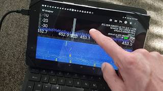 My Android RTLSDR scanner setup [upl. by Yssis]