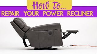 HowTo Power Recliner Repair [upl. by Henning]