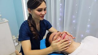 ASMR Soft Head and Face Massage [upl. by Copp84]