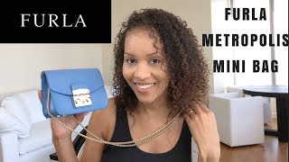 First Impression  FURLA Metropolis Mini Crossbody  What Fits Inside [upl. by Ravid]