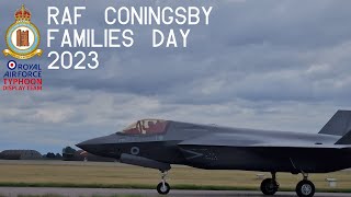 RAF Coningsby Families Day 2023  Various Displays [upl. by Laure202]