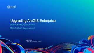 Upgrading ArcGIS Enterprise [upl. by Ahola]