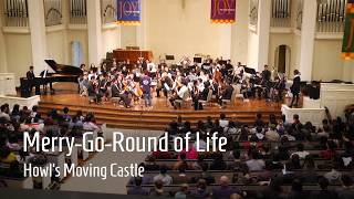 quotMerry Go Round of Lifequot  Howls Moving Castle  Fall Concert 2018 [upl. by Nonnag]