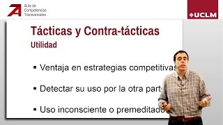 Tácticas y contratácticas de resolución de conflictos [upl. by Conrade636]