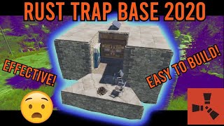 Easiest Rust TRAP BASE Tutorial  Rust Building 40 [upl. by Alleuqahs]