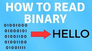 How to Convert Binary to Text  EASIEST TUTORIAL [upl. by Neyuh]