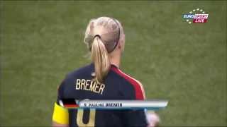 U20 Frauen WM 2014 Deutschland Brasilien 2 Halbzeit [upl. by Aihsyt559]