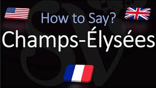 How to Pronounce Champs Élysées French Pronunciation Native Speaker [upl. by Raybourne]