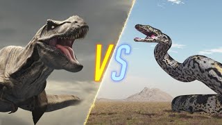 Titanoboa VS TRex [upl. by Edia]