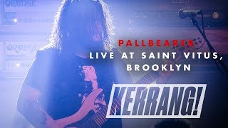 PALLBEARER Live at Saint Vitus in Brooklyn New York [upl. by Euqnom]