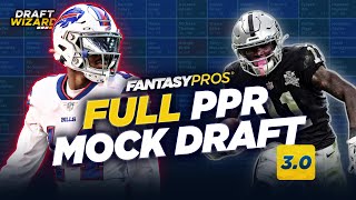 PPR Mock Draft 30 2021  Fantasy Football PickbyPick Strategy  Player Advice [upl. by Atinid]