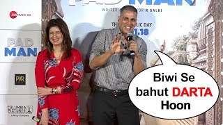 Akshay Kumar “If BALA meets wicked Sunny from Mujhse Shaadi Karogi they’d…”  Housefull 4 [upl. by Hcirdeirf]