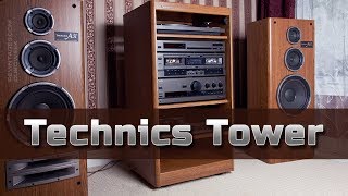 Stereo Components of Technics Tower [upl. by Zielsdorf939]