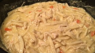 Slow Cooker Chicken Noodles [upl. by Themis]