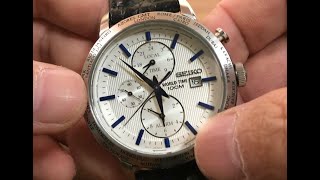 How to set SEIKO World Time SPL051P1  5T820AK0 [upl. by Hutson187]