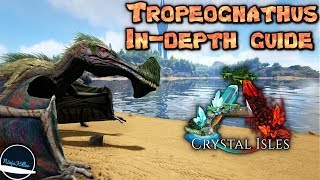 Ark Tropeognathus complete guide on how to tame breed spawn location amp abilites Ark Survival Evolved [upl. by Assiroc]