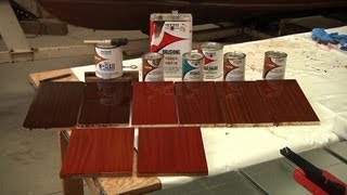 Classic Boat Finish On Mahogany [upl. by Alket286]