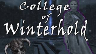 Skyrim How To Get Into the College of Winterhold Mage Guild [upl. by Aitat]