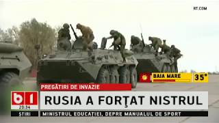 STIRI B1TV RUSIA GATA SA ATACE MOLDOVA AU FORTAT NISTRUL [upl. by Elias]