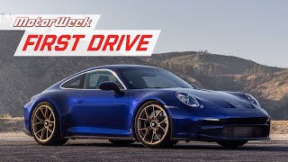 2022 Porsche 911 GT3 Touring  MotorWeek First Drive [upl. by Inohs69]