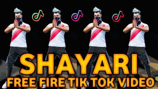 Free Fire Shayari Video 😱 Free Fire Tik Tok Video 😍 Free Fire Tik Tok Video 😱FF Shayari 😱 part90 [upl. by Nemhauser]