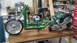 Gy6 honda ruckus build part 1 [upl. by Fezoj905]