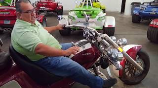 Easy to Drive Rewaco Trike  Instructional Video by Vegas Trike Adventures [upl. by Llehcram463]