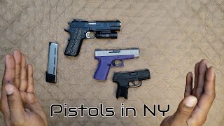 Can you own a pistol in NY Concealed carry in New York [upl. by Elleiand302]