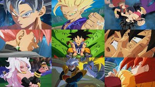 Dragon Ball FighterZ All Win Poses [upl. by Ellennod]