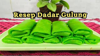 Resep dadar gulung isi kelapa [upl. by Omura]