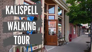 Kalispell Montana Downtown Walking Tour [upl. by Dibbell]