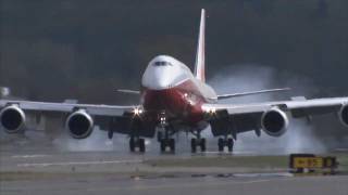 Boeing 7478 Intercontinental takes first flight [upl. by Abraham]