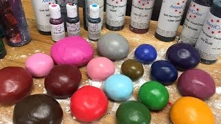 How to Color Fondant [upl. by Pebrook468]