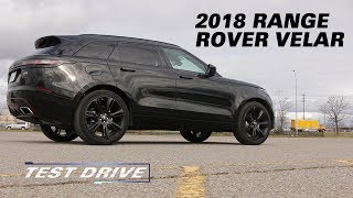 2018 Range Rover Velar  Test Drive [upl. by Dart274]