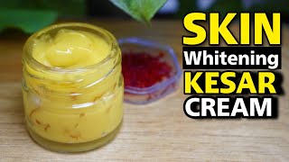 Saffron CreamKesar Cream How To Make Saffron Cream At Home Saffron Cream For Dry Skin Saffron [upl. by Onateag]