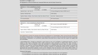 Step 2 to Filing IFTA amp IRP online Accessing WisCRS with Form MV2940 [upl. by Kee]