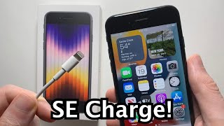 iPhone SE 2022 How to Charge Multiple Ways No Adapter in Box [upl. by Jesher912]