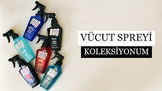 VÜCUT SPREYİ KOLEKSİYONUM [upl. by Ynna564]