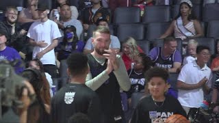 Sacramento Kings Fan Fest runs wild at Golden 1 Center [upl. by Danielson796]