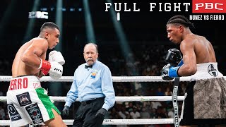 Nunez vs Fierro FULL FIGHT May 21 2022  PBC on Showtime [upl. by Eetnuahs]