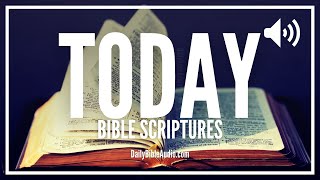 Bible Verses For Today  12 Scriptures To Make Today Amazing [upl. by Lellih]