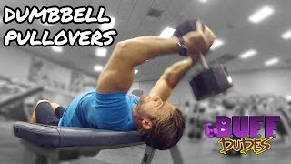 How to Perform Dumbbell Pullovers  Chest Exercise [upl. by Qiratla]