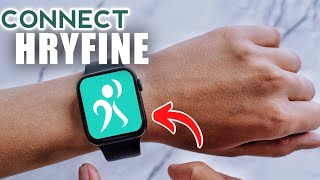 Hryfine SmartWatch  Hryfine Apps Smartwatch Use Details [upl. by Drue998]